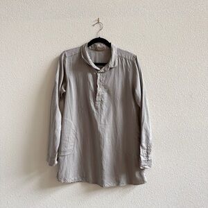 NWOT CP Shades Soft Cotton Silk blouse, Size Small Sample
